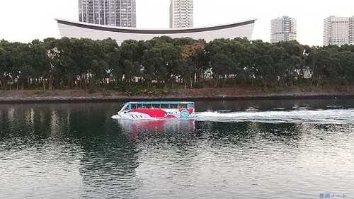 有明アリーナとスカイダック 東雲運河 豊洲ノート